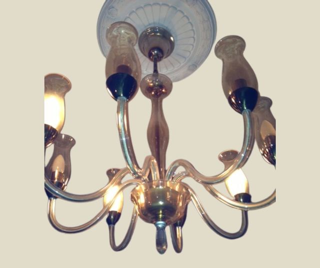 Lampadario e 2 appliques - ORIGINALE MURANO.