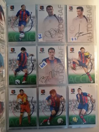 ALBUM Y CROMOS BARÇA CAMPIÓ  2004 2005