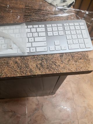 teclado inalámbrico,con protector de teclado