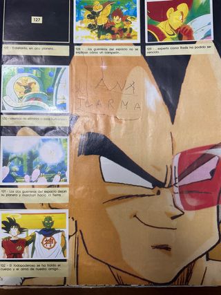 Album complet Boladedrac Z 1991 dragonball panini