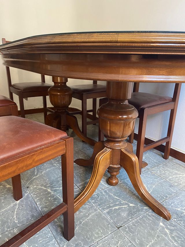 Mesa de comedor extensible