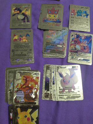Cartas Pokemon doradas nuevas