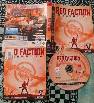 Red Faction Guerrilla. PS3. Edición española.