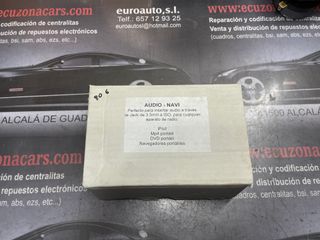 AUNDIO NAVI  INSERTA JACK ATRAVES DE ISO 