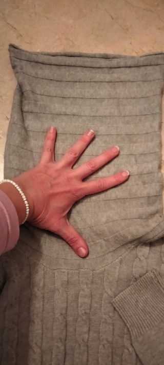 vestido de lana elástico marca Oltre 
