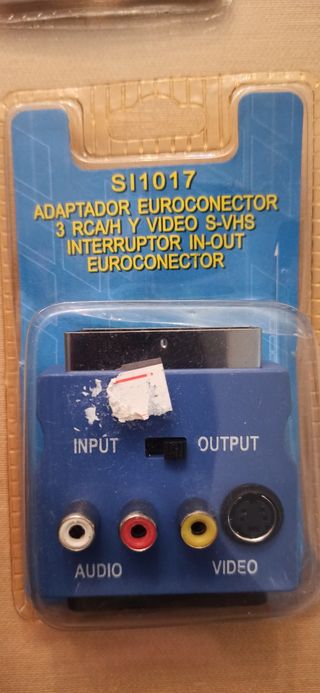 Cable euroconector y accesorios TV/video