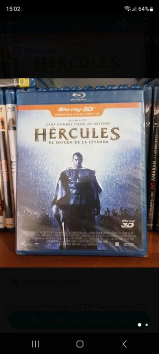 Hércules - Blu-ray 3D