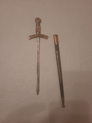 Mini espada Naranjito mundial fútbol 1982