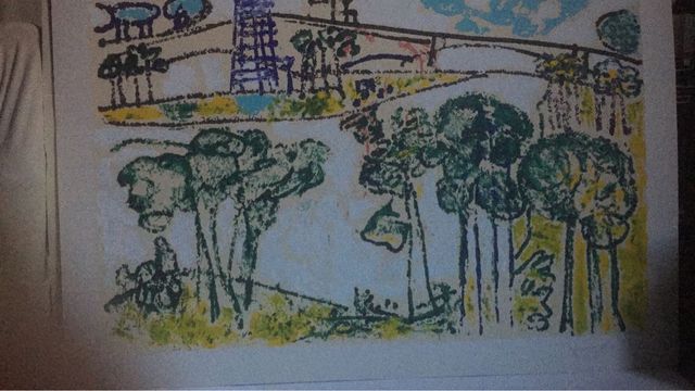 Antonio Vangelli - Serigrafia 70c100cm n. 36/200