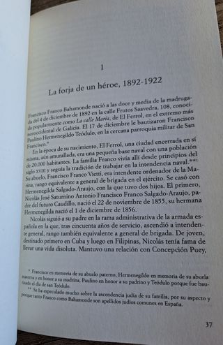 Franco. Biografía actualizada 2023