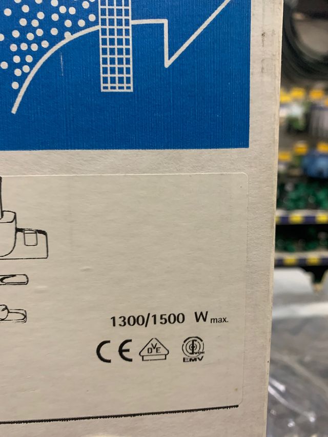 Alfatec alfa 500e aspirapolvere NUOVA