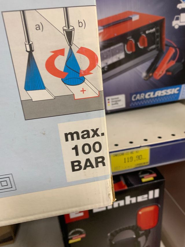 Idropulitrice 100bar Winner 104 Plus