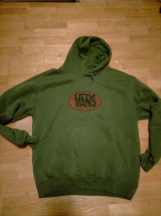 Sudadera verde Vans