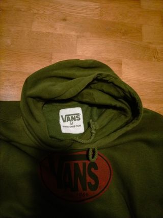 Sudadera verde Vans