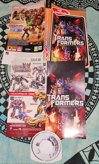 Transformers. La Venganza de los Caídos. PSP.