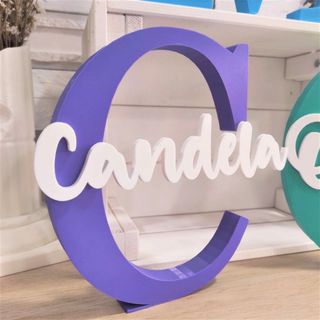 CARTELES LETRA INICIAL Y NOMBRE