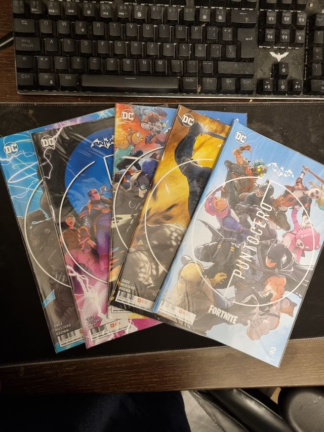 Cómics fornite x Batman