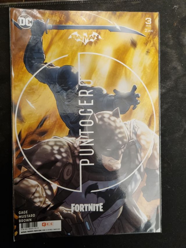 Cómics fornite x Batman