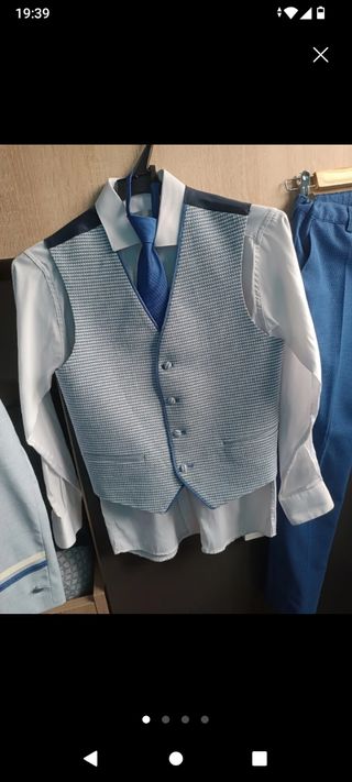 traje comunión 