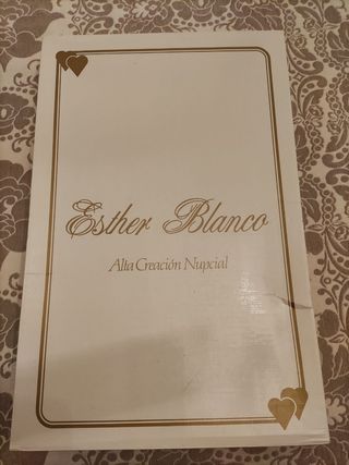 Vestido de novia Esther Blanco