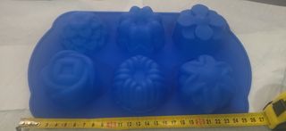 molde silicona. uso alimentario