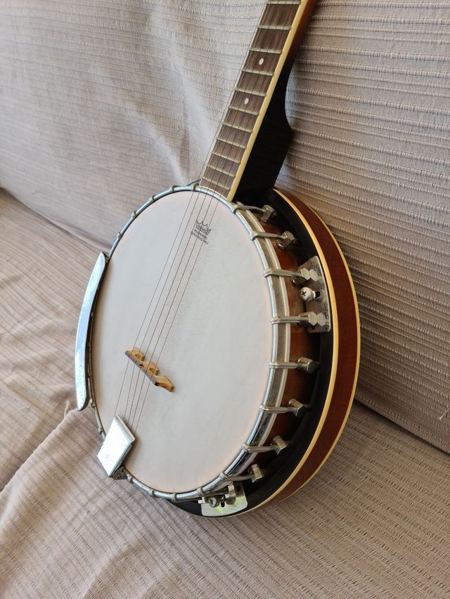 Banjo 5 cuerdas de segunda mano por 75 EUR en Valencia en WALLAPOP