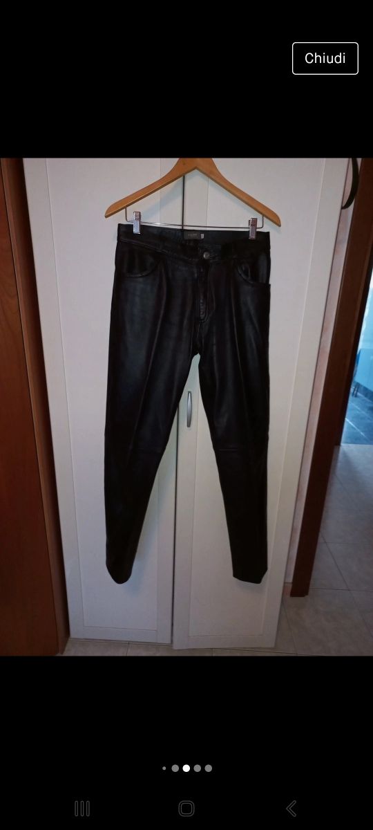 Completo giacca e pantalone in PELLE