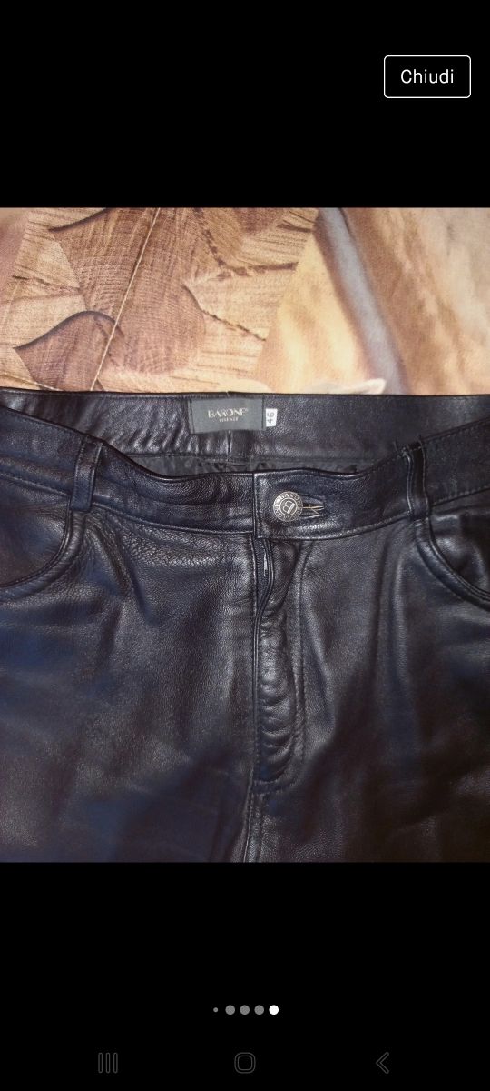 Completo giacca e pantalone in PELLE