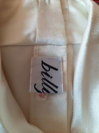 Blusa seda natural. Billy M