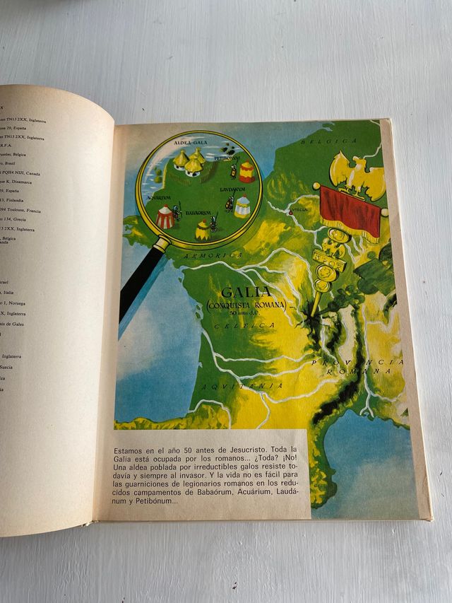 Una aventura de Asterix 4 y 14. Originales de 1980