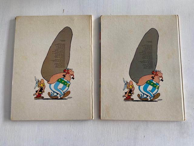 Una aventura de Asterix 4 y 14. Originales de 1980