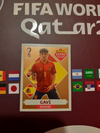 Cromo Gavi Mundial Qatar 2022 Extra Legend