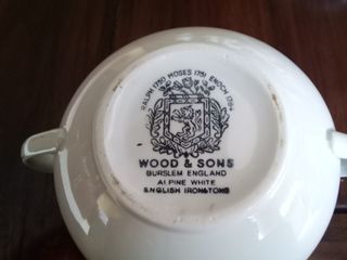 Juego de café de porcelana Wood & Sons