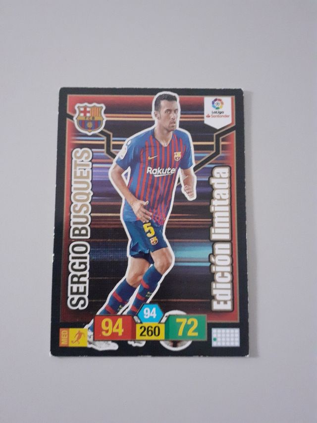 Cromo Busquets año 18/19