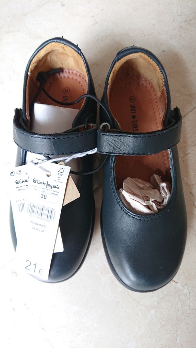 Zapatos piel talla 30