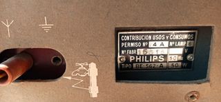 Radio Philips antigua 