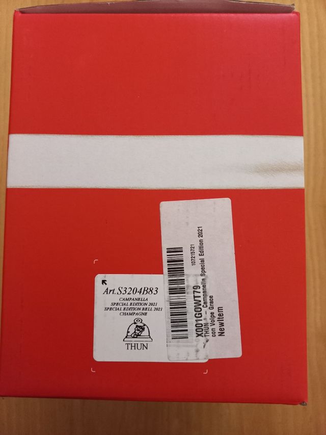 Thun campanella Special edition 2021 Grace