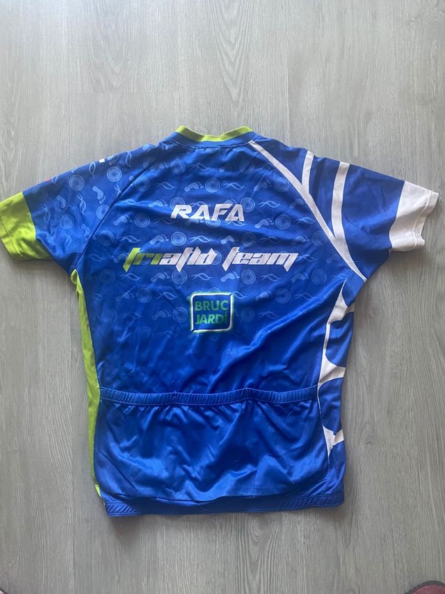 Maillot manga corta de ciclismo talla L