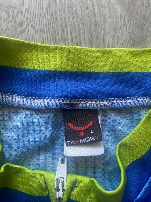 Maillot manga corta de ciclismo talla L