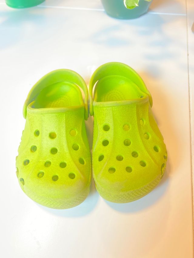 Zuecos croos niño talla 23 ORIGINAL 