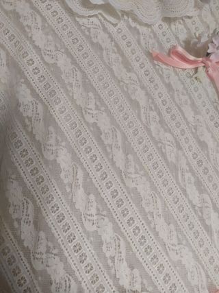 vestido comunion hecho a mano