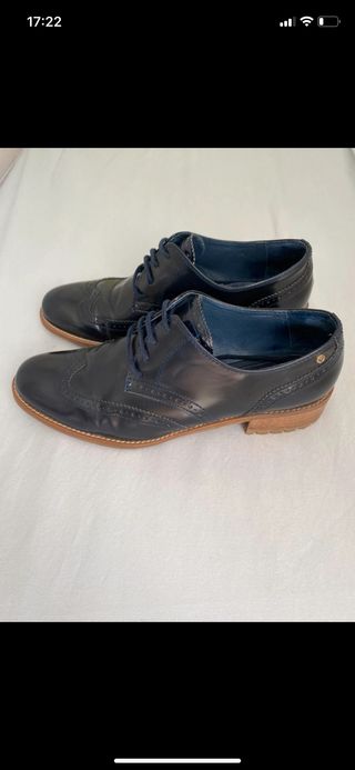 Zapatos Martinelli de piel de cordones