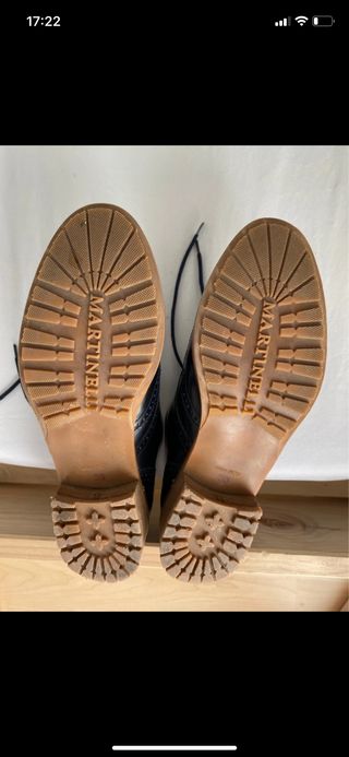 Zapatos Martinelli de piel de cordones