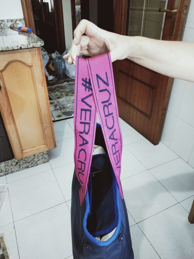 bolso de tela, purificación García