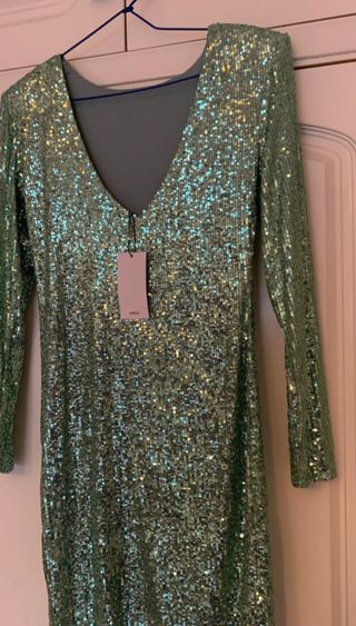 vestido mango fiesta