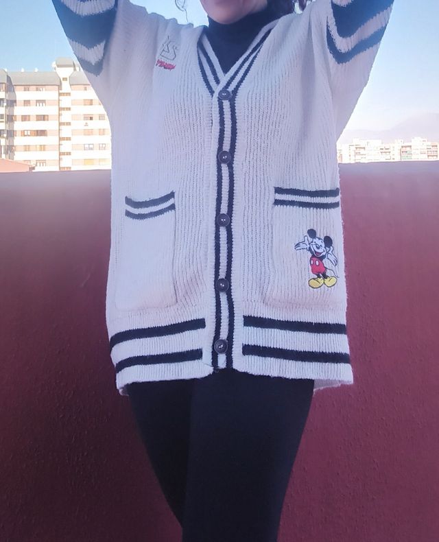 chaqueta de lana Disney.  talla s