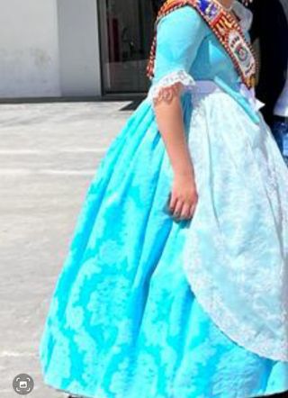 vestido fallera completo 