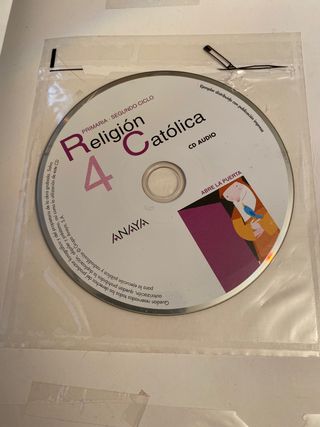 Religión Católica 4 primaria-Segundo ciclo- Anaya