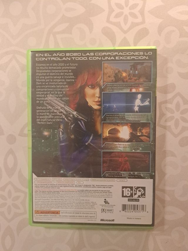 PERFECT DARK ZERO XBOX 360