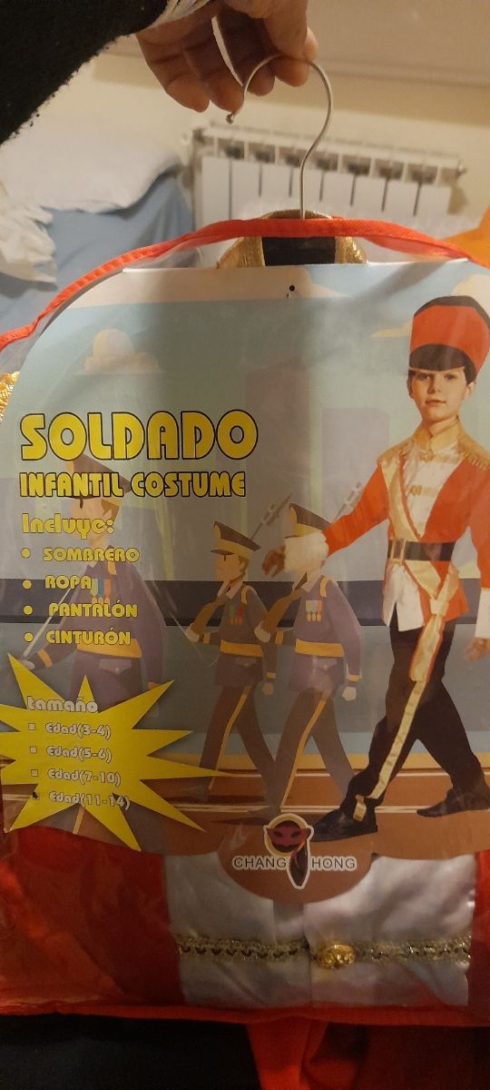 Disfraz de soldado
